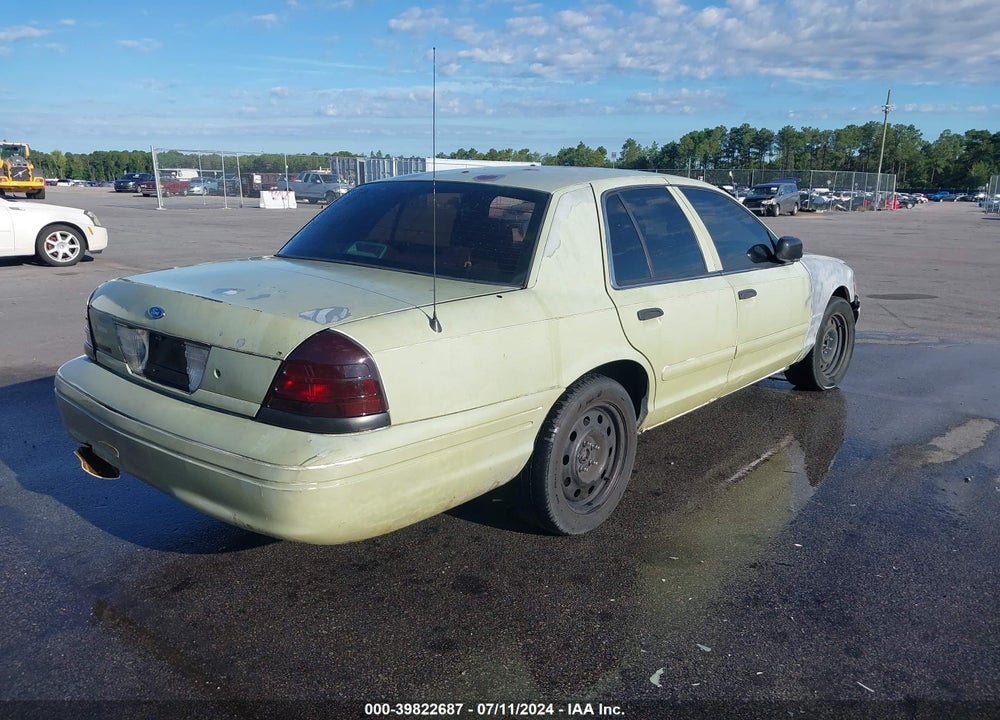 2005 FORD CROWN VICTORIA POLICE VIN: 2FAFP71W45X135658