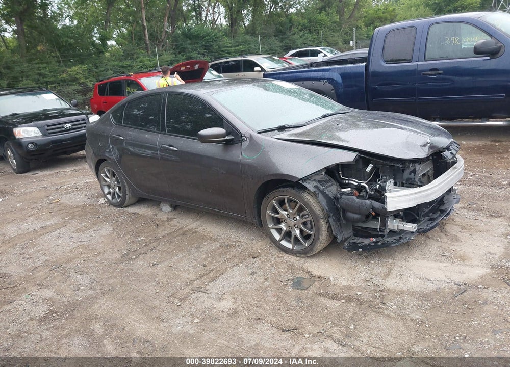2015 DODGE DART SXT VIN: 1C3CDFBB8FD121190