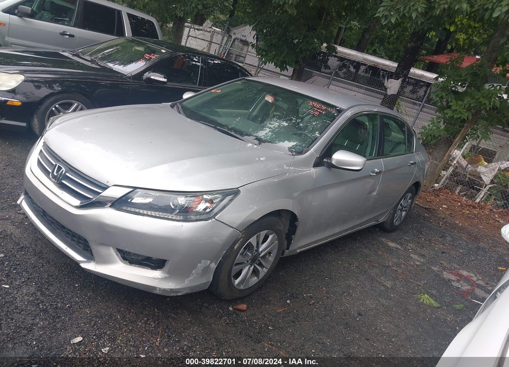 2015 HONDA ACCORD LX VIN: 1HGCR2F39FA155876