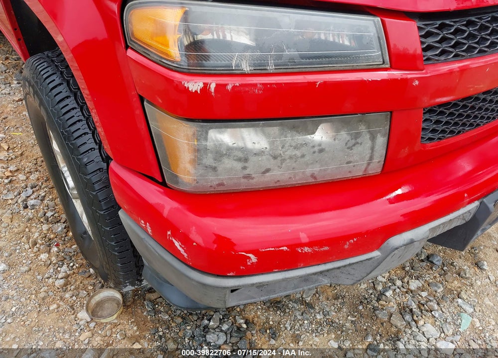 2011 CHEVROLET COLORADO WORK TRUCK VIN: 1GCGTBF97B8118915