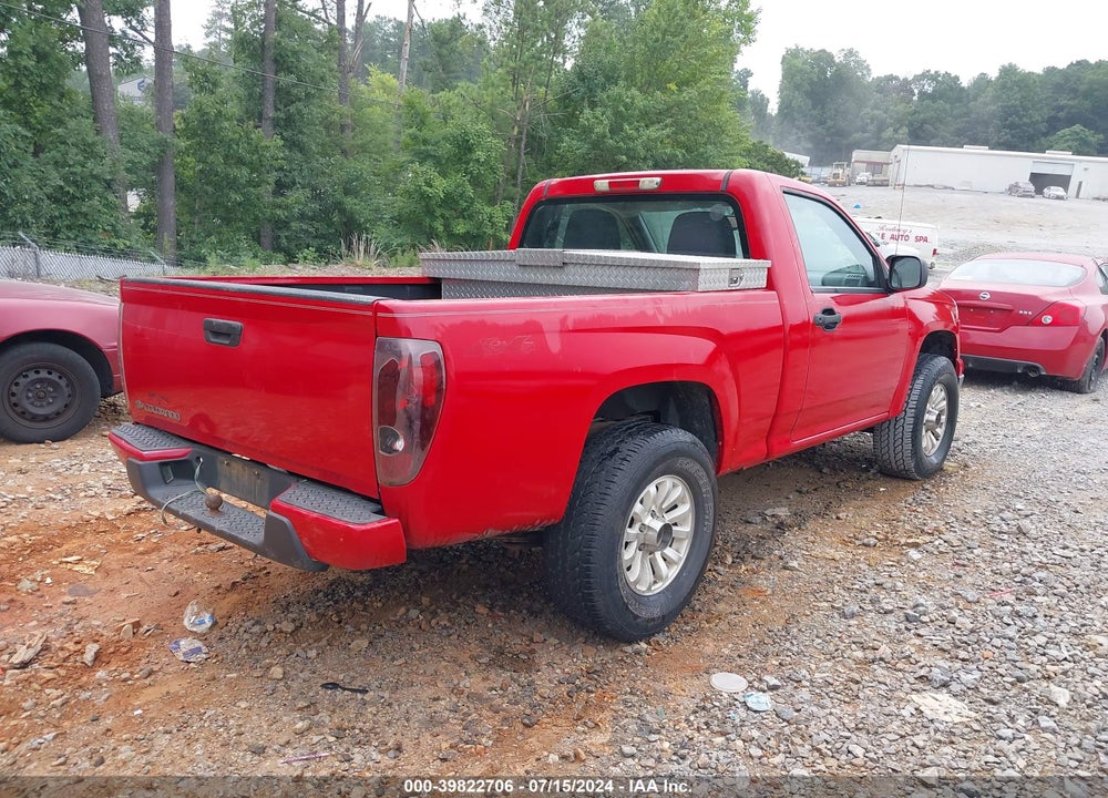 2011 CHEVROLET COLORADO WORK TRUCK VIN: 1GCGTBF97B8118915