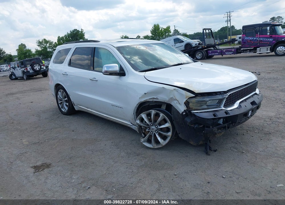 2022 DODGE DURANGO CITADEL AWD VIN: 1C4SDJET9NC219079