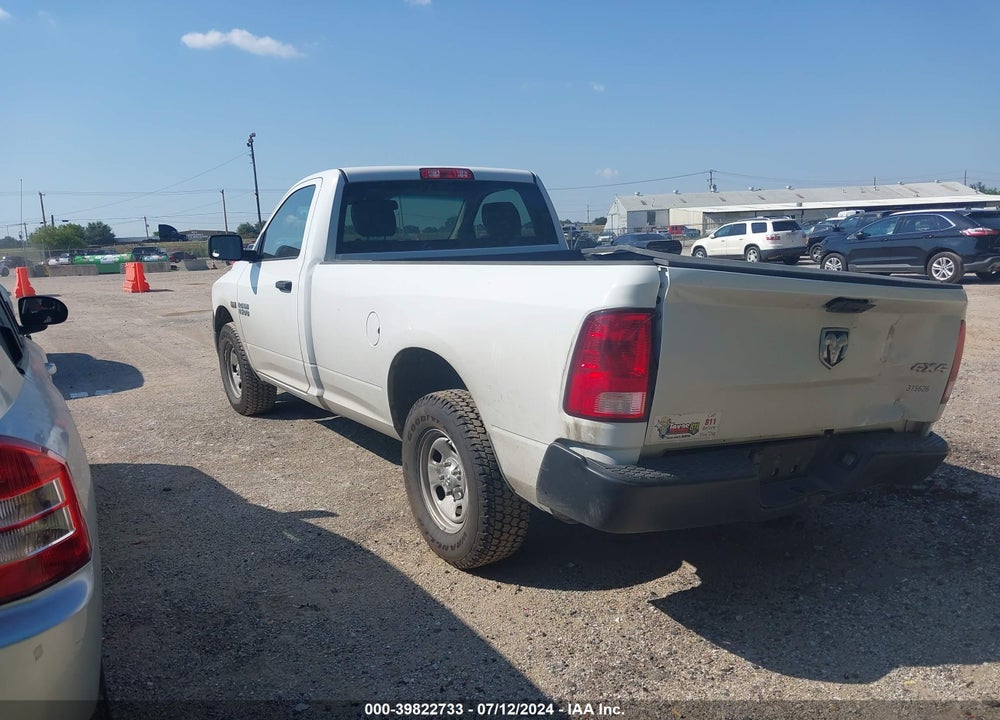 2015 RAM 1500 TRADESMAN VIN: 3C6JR7DT6FG660708