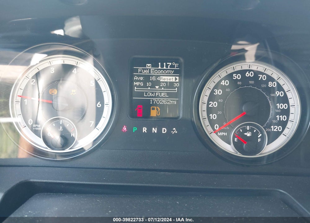 2015 RAM 1500 TRADESMAN VIN: 3C6JR7DT6FG660708
