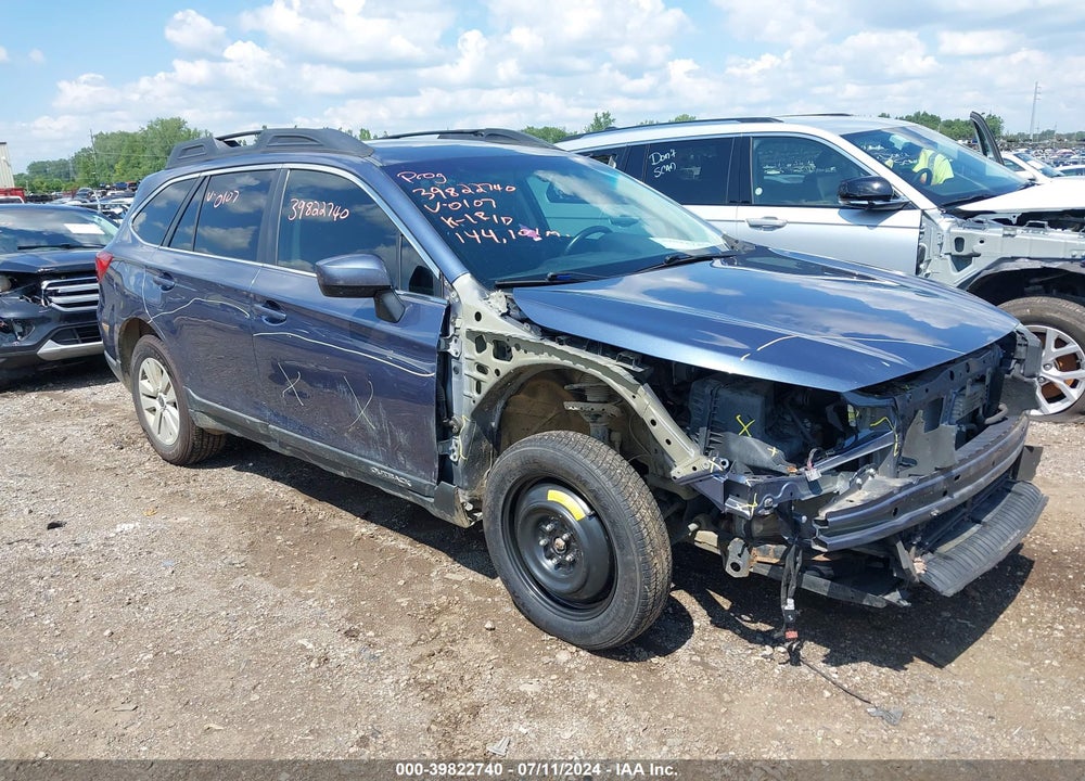 2016 SUBARU OUTBACK 2.5I PREMIUM VIN: 4S4BSBDC2G3280107