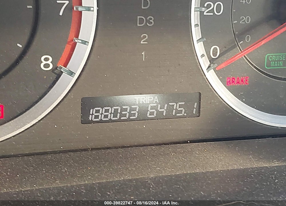 2010 HONDA ACCORD 3.5 EX-L VIN: 1HGCS2B89AA006639