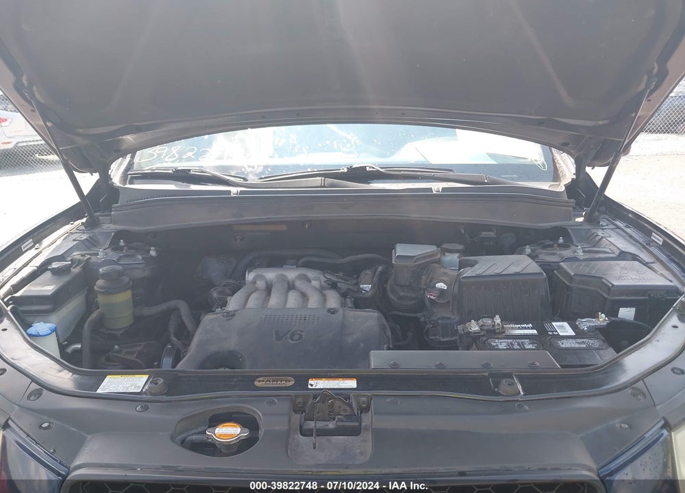 2009 HYUNDAI SANTA FE GLS VIN: 5NMSG13D79H282434