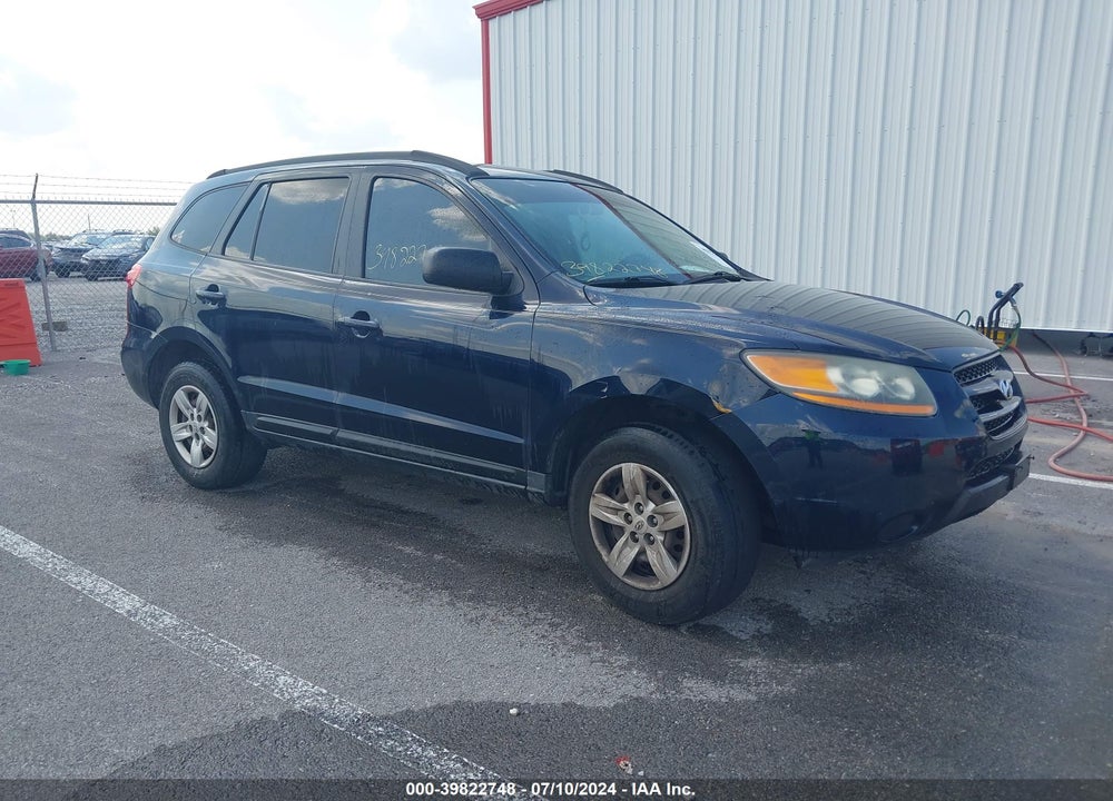 2009 HYUNDAI SANTA FE GLS VIN: 5NMSG13D79H282434