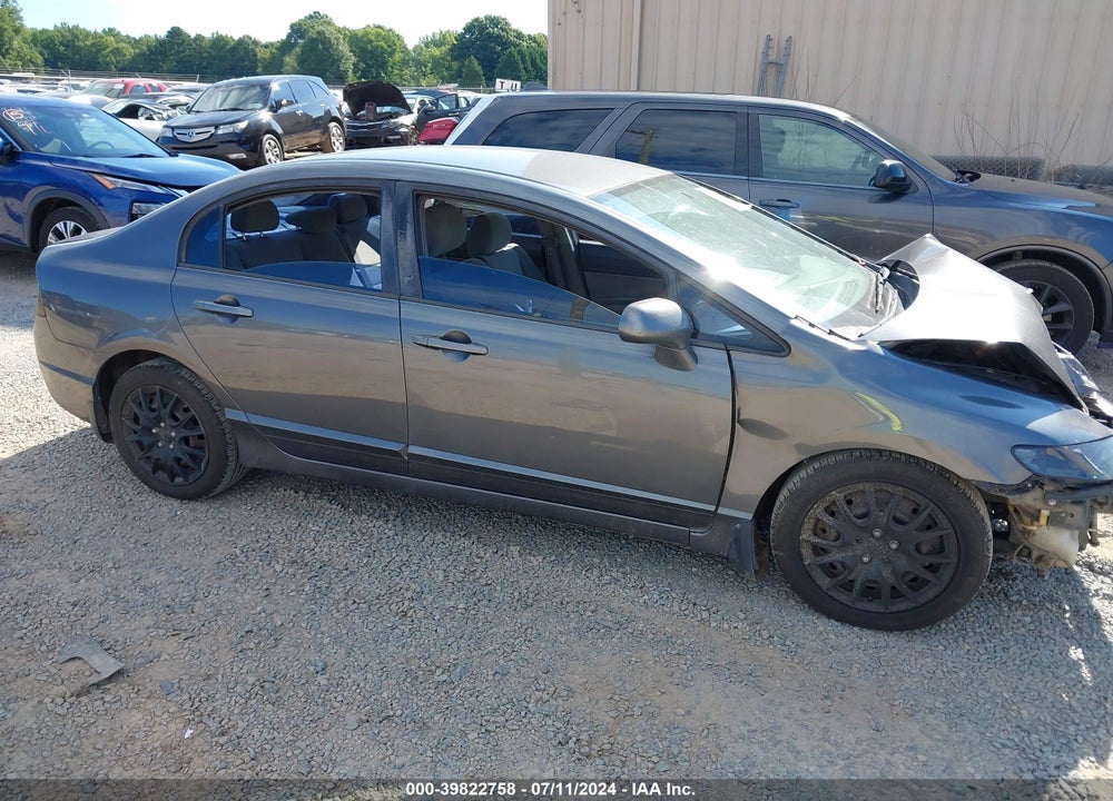 2010 HONDA CIVIC LX VIN: 2HGFA1F58AH330113