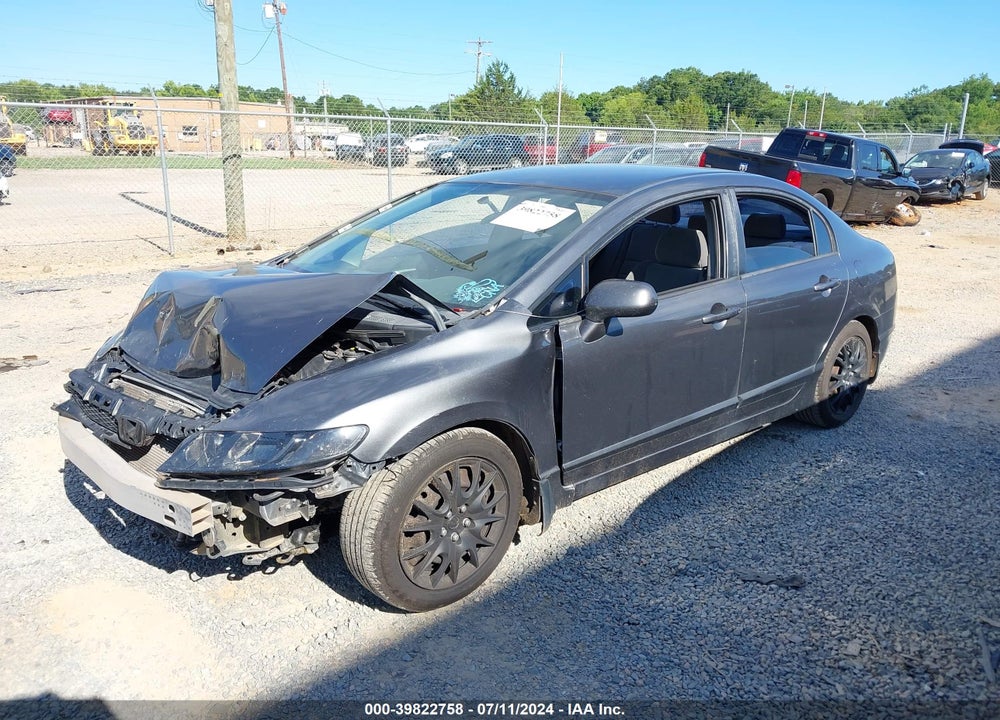 2010 HONDA CIVIC LX VIN: 2HGFA1F58AH330113