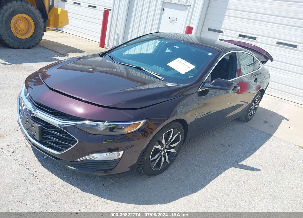 2020 CHEVROLET MALIBU FWD RS VIN: 1G1ZG5ST1LF049676