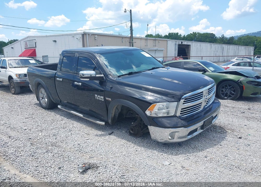 2017 RAM 1500 BIG HORN QUAD CAB 4X2 6'4 BOX VIN: 1C6RR6GT2HS576549