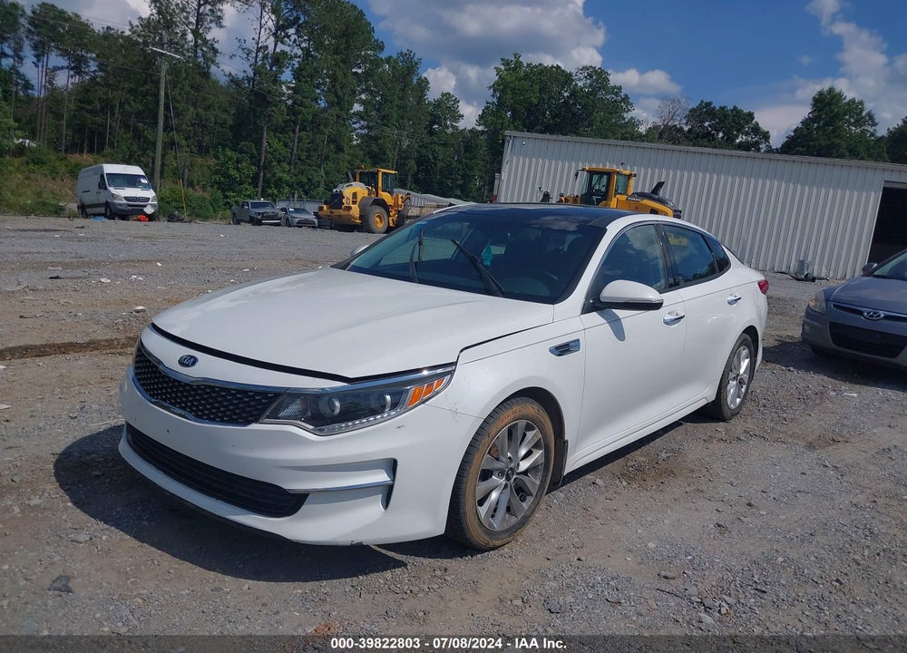 2016 KIA OPTIMA EX VIN: 5XXGU4L32GG103798