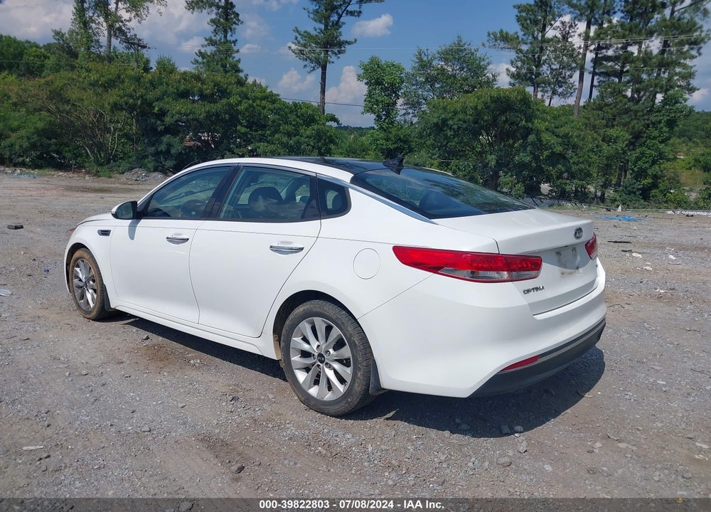 2016 KIA OPTIMA EX VIN: 5XXGU4L32GG103798