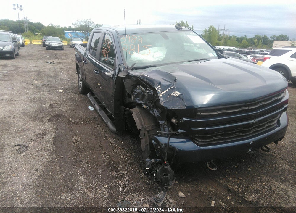 2020 CHEVROLET SILVERADO 1500 4WD SHORT BED RST VIN: 1GCUYEED7LZ231870