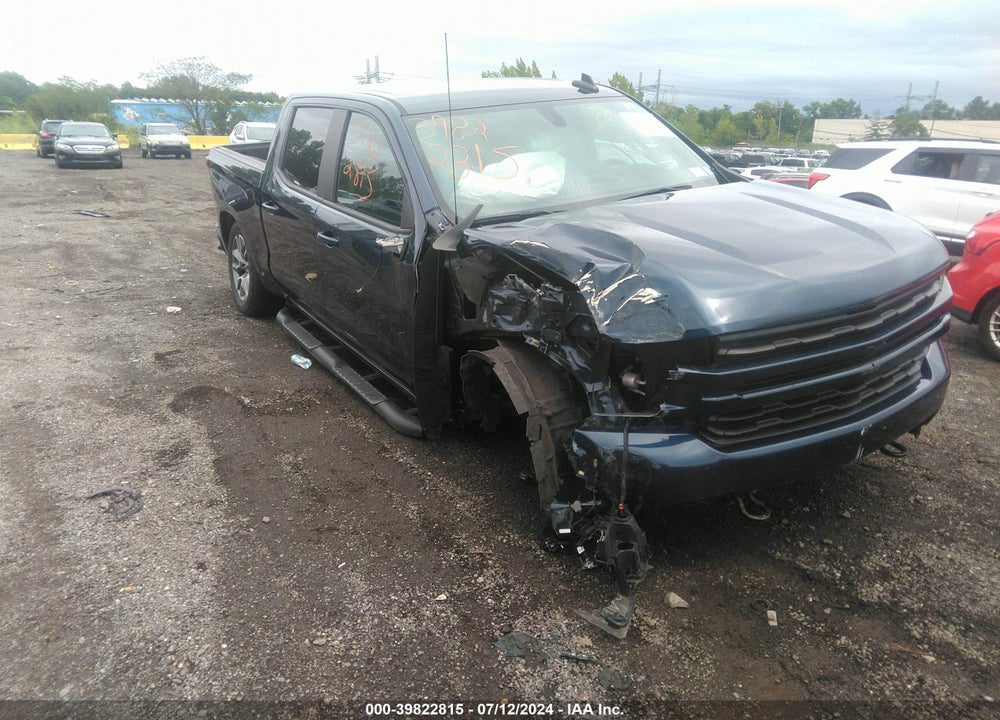 2020 CHEVROLET SILVERADO 1500 4WD SHORT BED RST VIN: 1GCUYEED7LZ231870