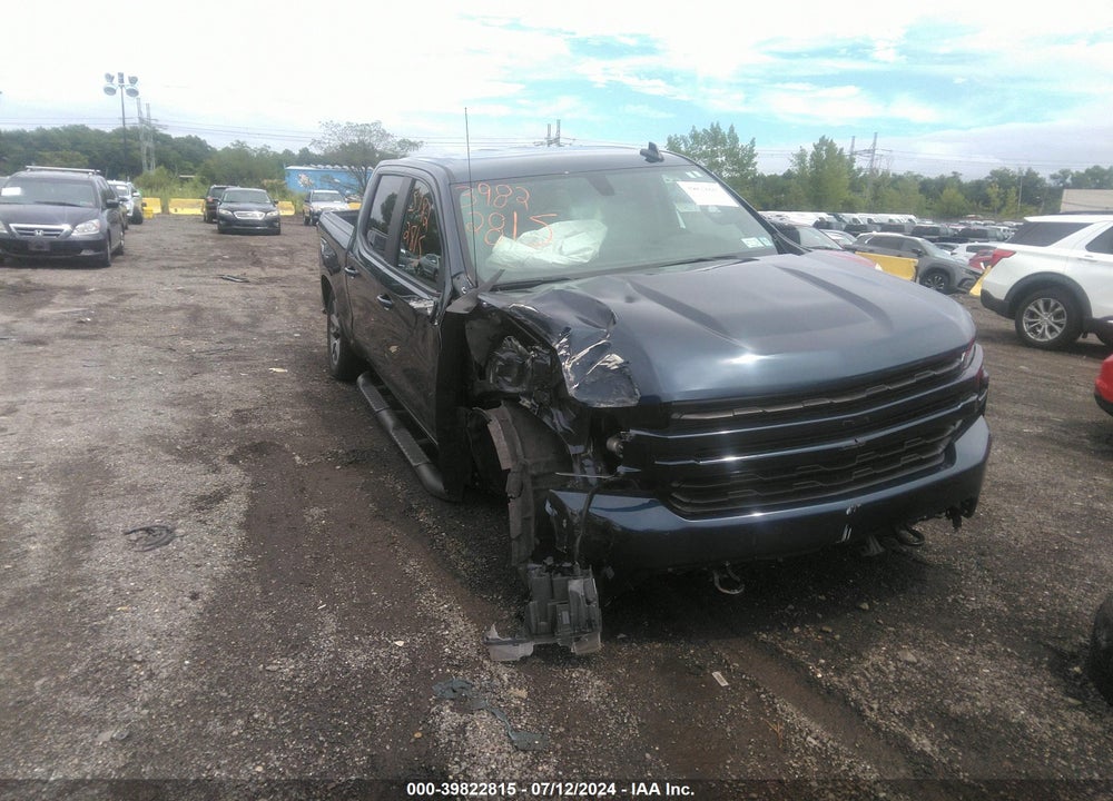 2020 CHEVROLET SILVERADO 1500 4WD SHORT BED RST VIN: 1GCUYEED7LZ231870