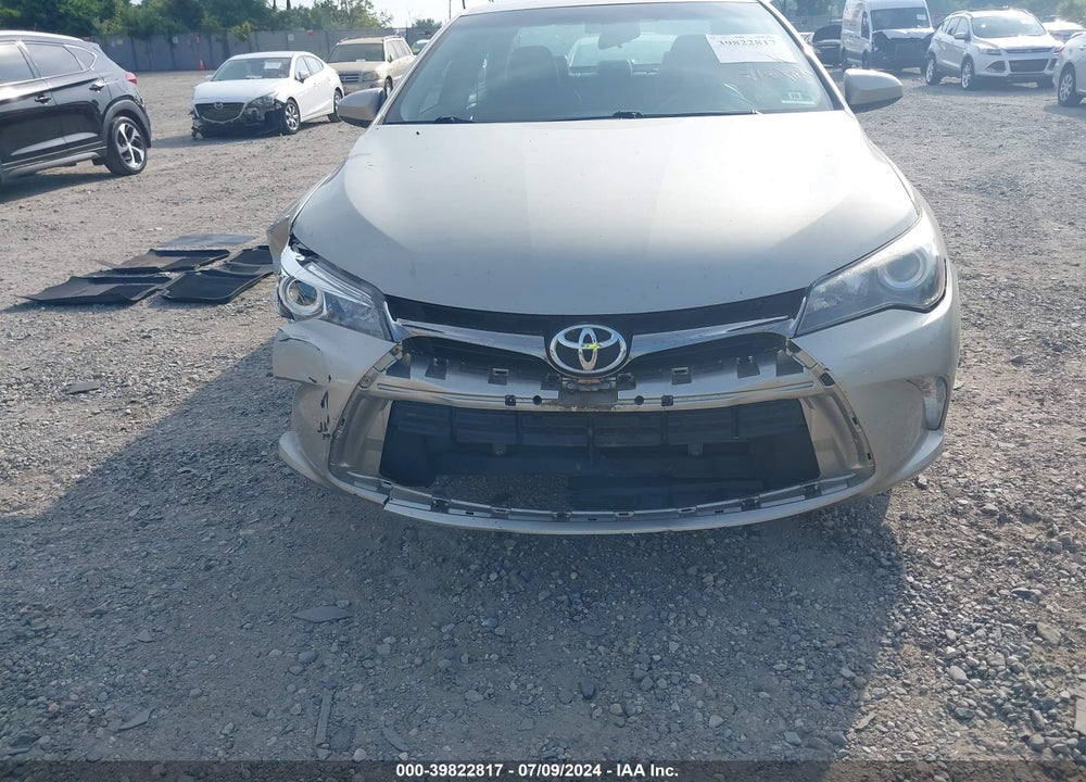 2015 TOYOTA CAMRY SE VIN: 4T1BF1FK7FU892489