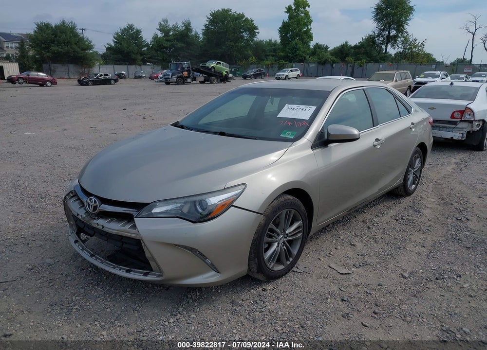 2015 TOYOTA CAMRY SE VIN: 4T1BF1FK7FU892489