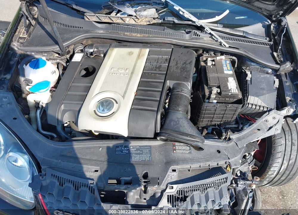 2008 VOLKSWAGEN GTI 4-DOOR VIN: WVWGV71K68W027351