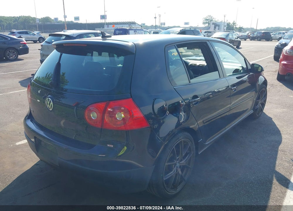 2008 VOLKSWAGEN GTI 4-DOOR VIN: WVWGV71K68W027351