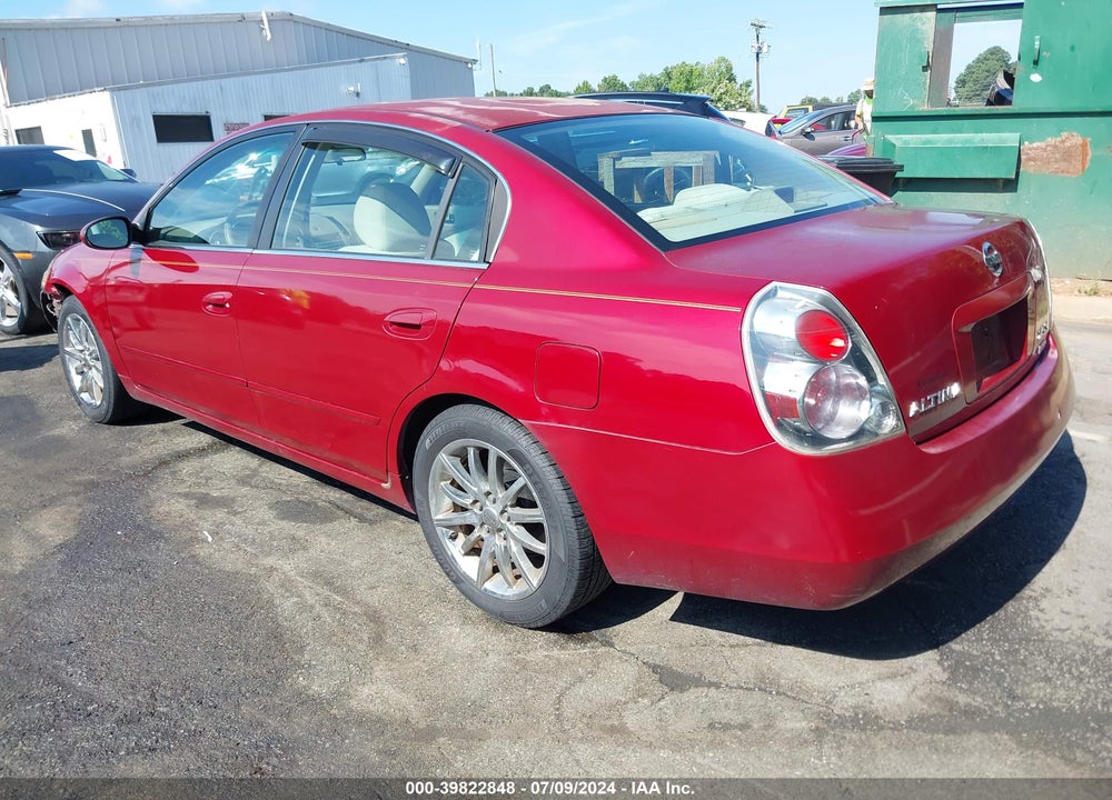 2006 NISSAN ALTIMA 2.5 S VIN: 1N4AL11D46N456944