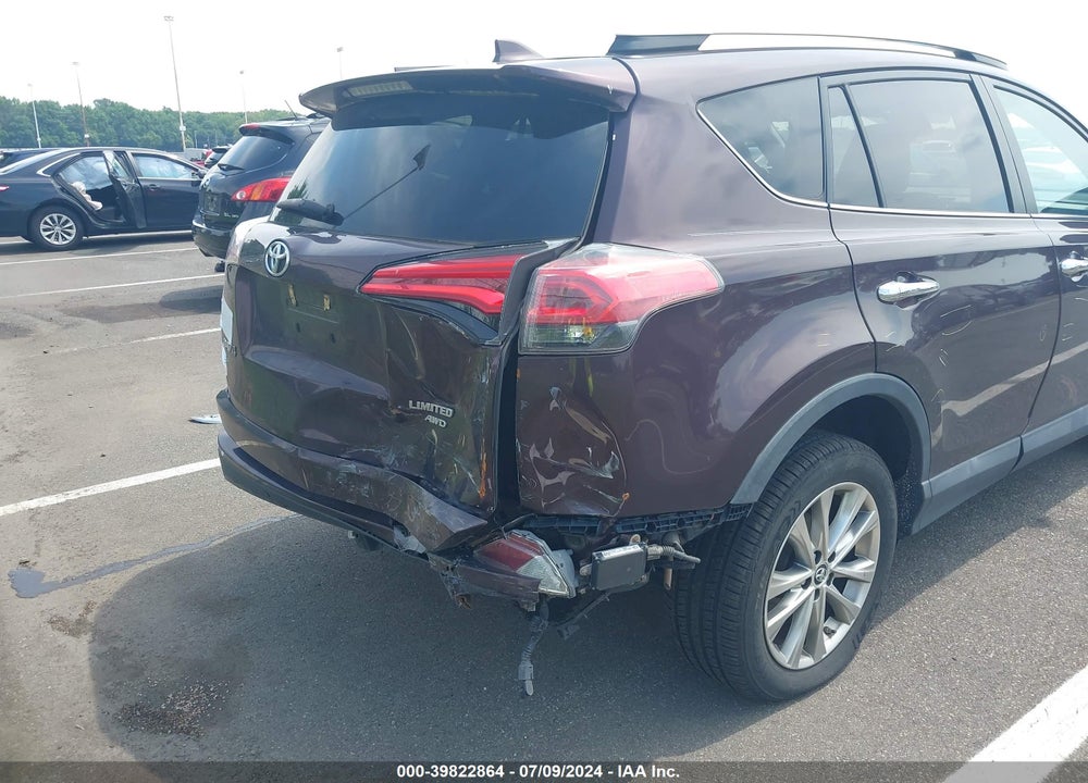 2017 TOYOTA RAV4 LIMITED VIN: 2T3DFREV3HW619370