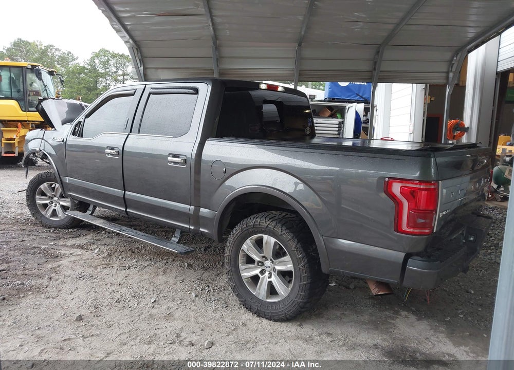 2015 FORD F-150 PLATINUM VIN: 1FTEW1EF7FFB30886