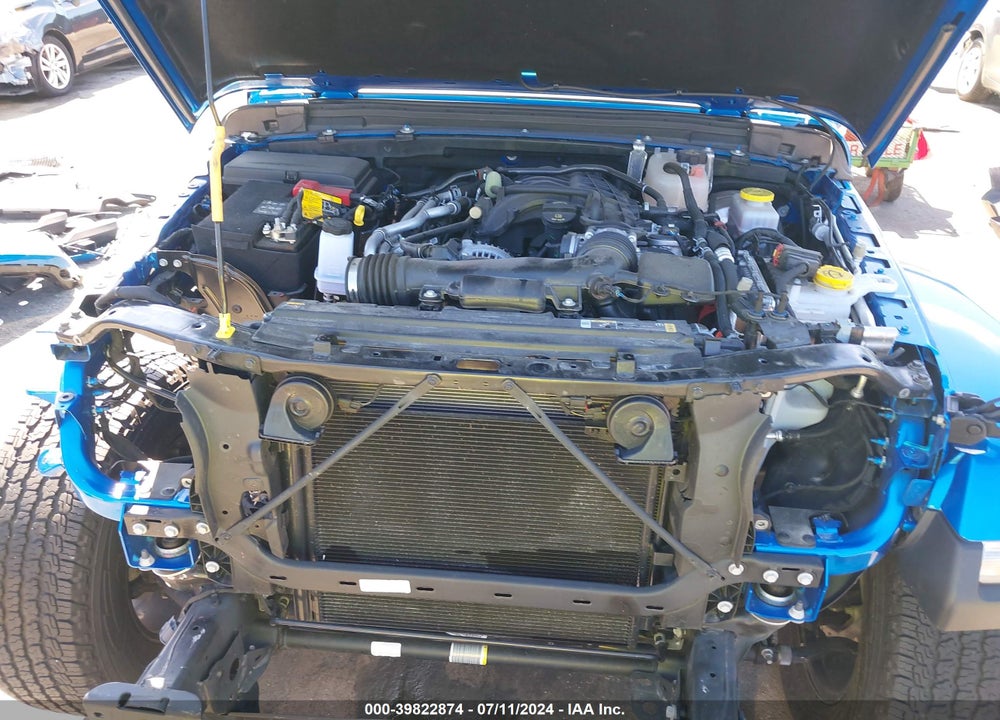 2022 JEEP WRANGLER UNLIMITED SAHARA 4X4 VIN: 1C4HJXEG8NW248256