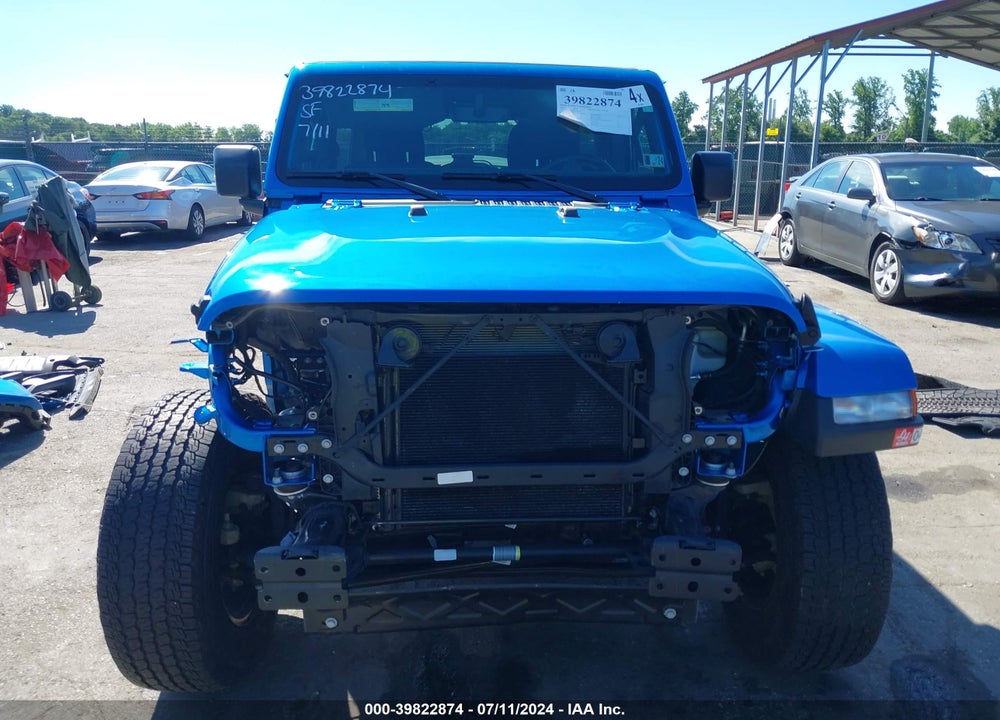 2022 JEEP WRANGLER UNLIMITED SAHARA 4X4 VIN: 1C4HJXEG8NW248256