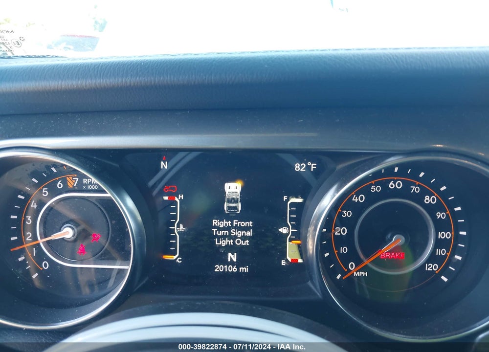 2022 JEEP WRANGLER UNLIMITED SAHARA 4X4 VIN: 1C4HJXEG8NW248256
