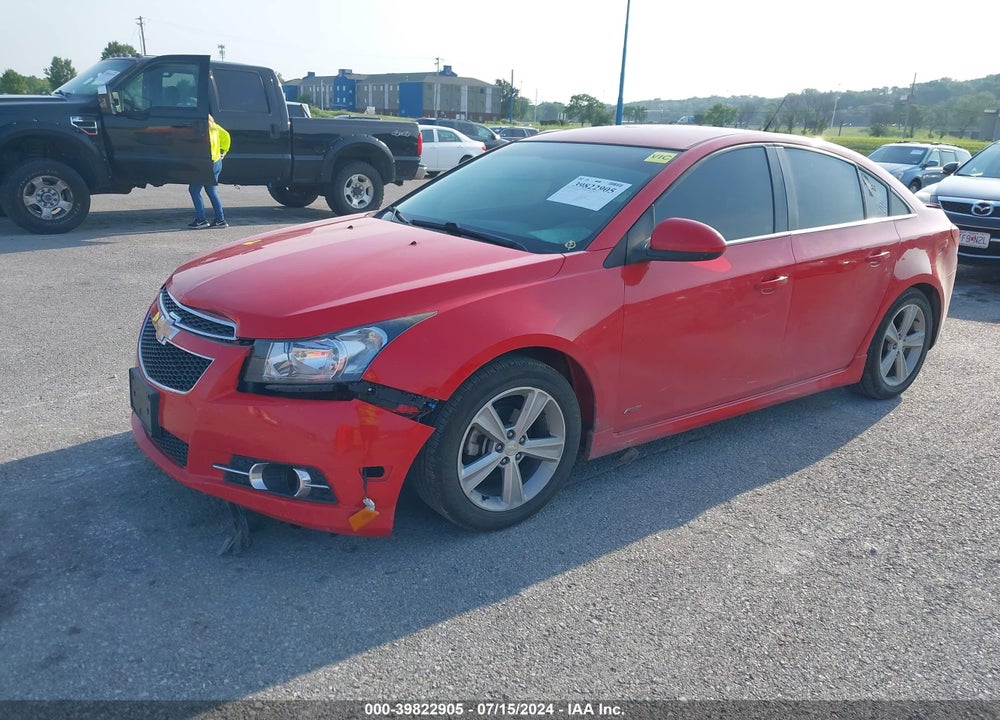 2014 CHEVROLET CRUZE 2LT AUTO VIN: 1G1PE5SB7E7291857