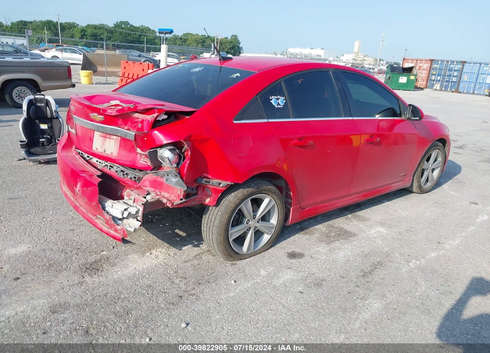 2014 CHEVROLET CRUZE 2LT AUTO VIN: 1G1PE5SB7E7291857