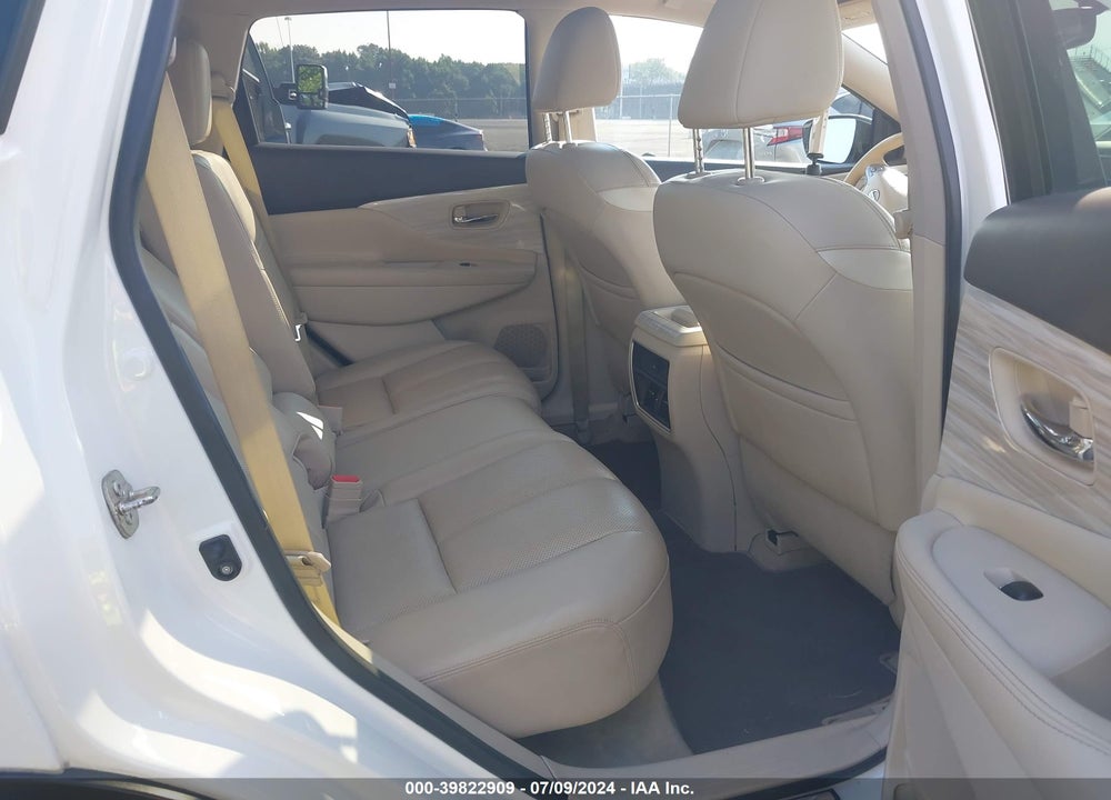2015 NISSAN MURANO SL VIN: 5N1AZ2MH8FN283132