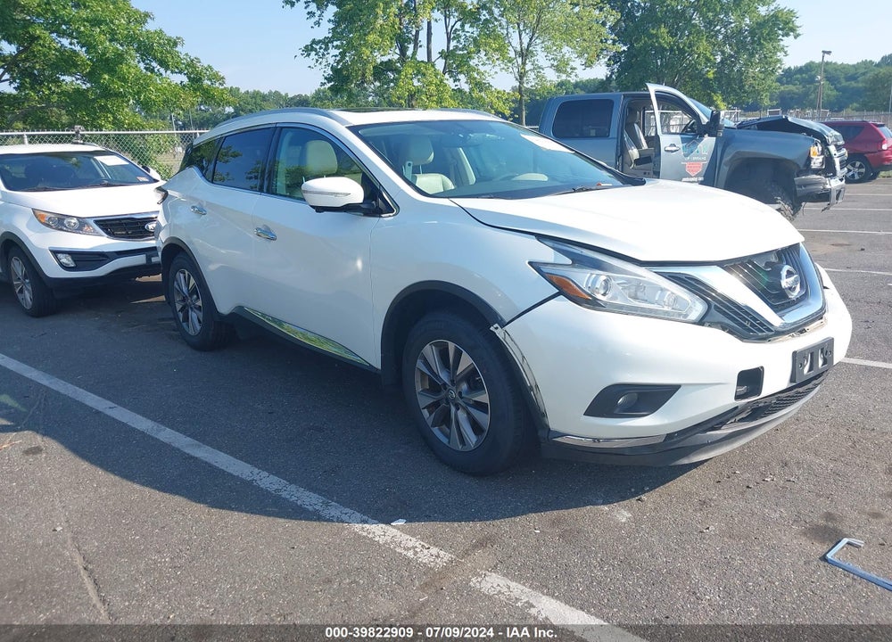2015 NISSAN MURANO SL VIN: 5N1AZ2MH8FN283132