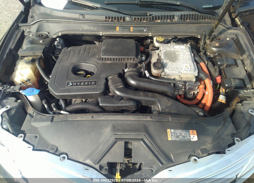 2014 LINCOLN MKZ HYBRID VIN: 3LN6L2LUXER800514