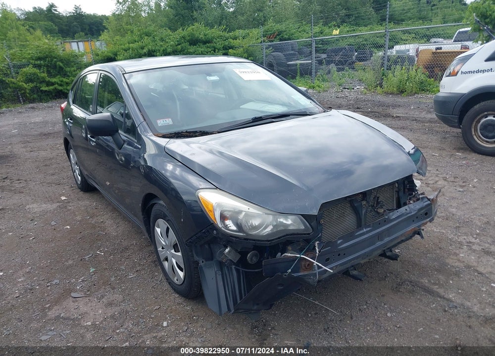 2013 SUBARU IMPREZA 2.0I VIN: JF1GPAA61DH872056