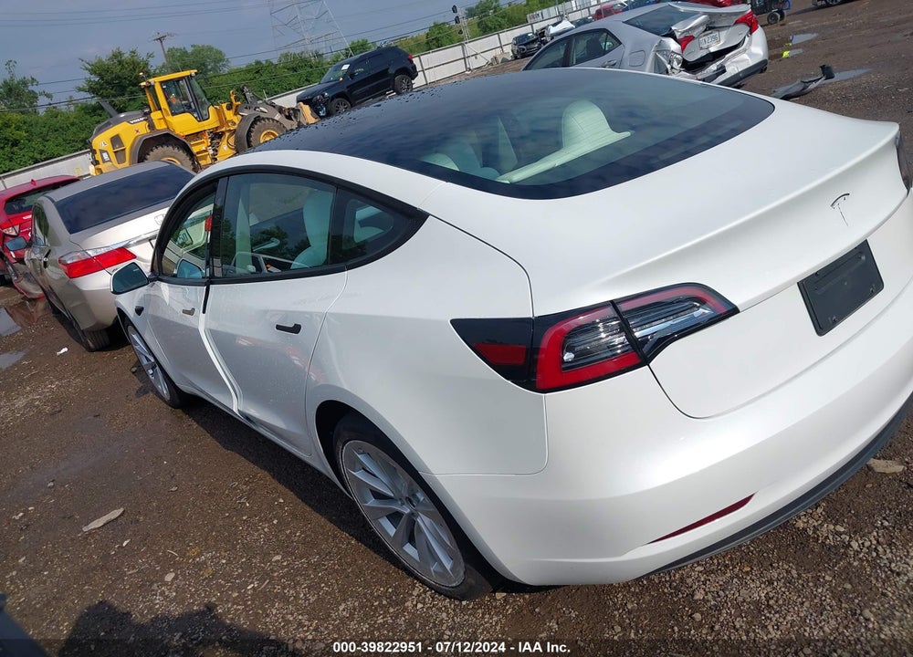 2023 TESLA MODEL 3 REAR-WHEEL DRIVE VIN: 5YJ3E1EA3PF488734