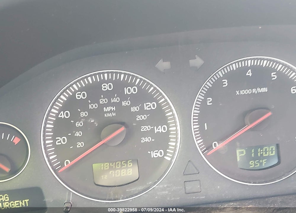 2006 VOLVO V70 2.4 VIN: YV1SW612X62546855
