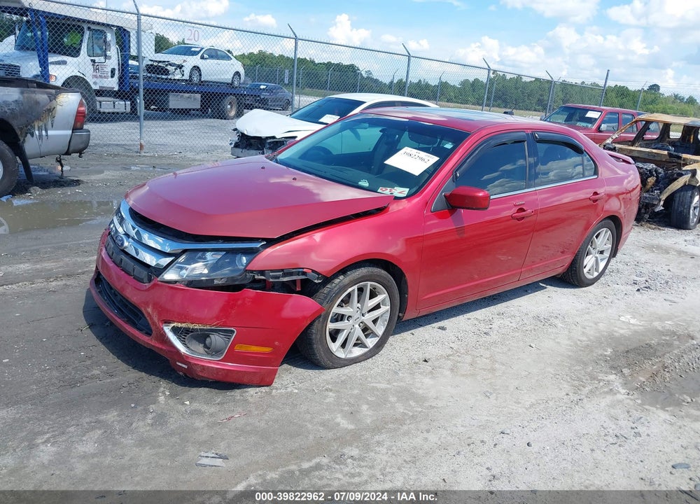 2010 FORD FUSION SEL VIN: 3FAHP0JA8AR317148