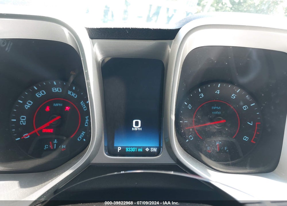 2015 CHEVROLET CAMARO 2LT VIN: 2G1FF1E38F9305500