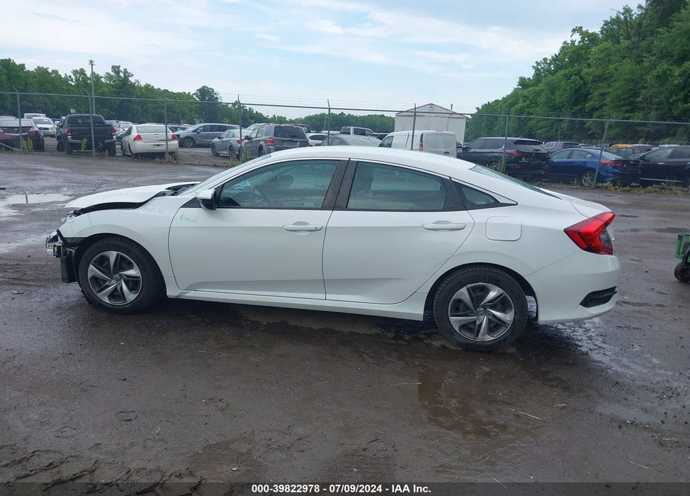 2019 HONDA CIVIC LX VIN: 2HGFC2F65KH547970