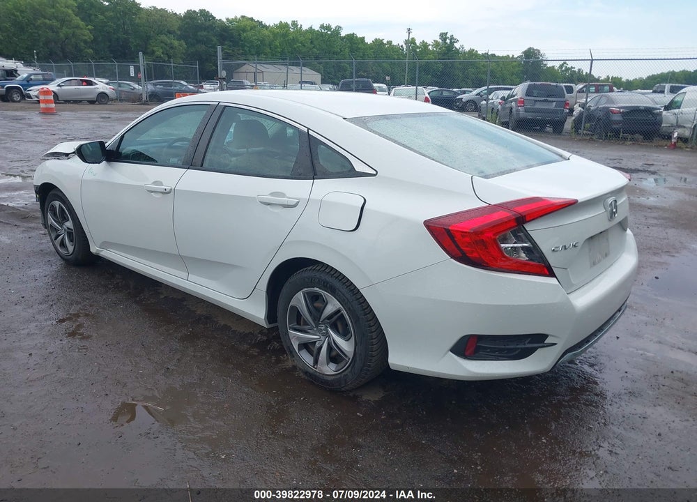 2019 HONDA CIVIC LX VIN: 2HGFC2F65KH547970