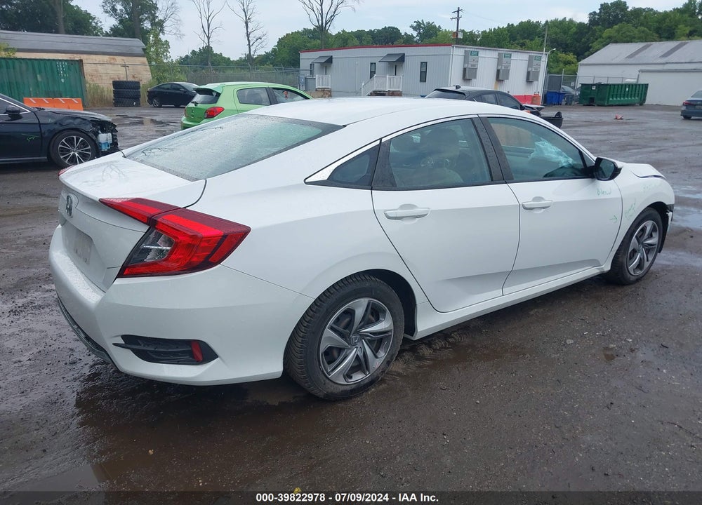 2019 HONDA CIVIC LX VIN: 2HGFC2F65KH547970
