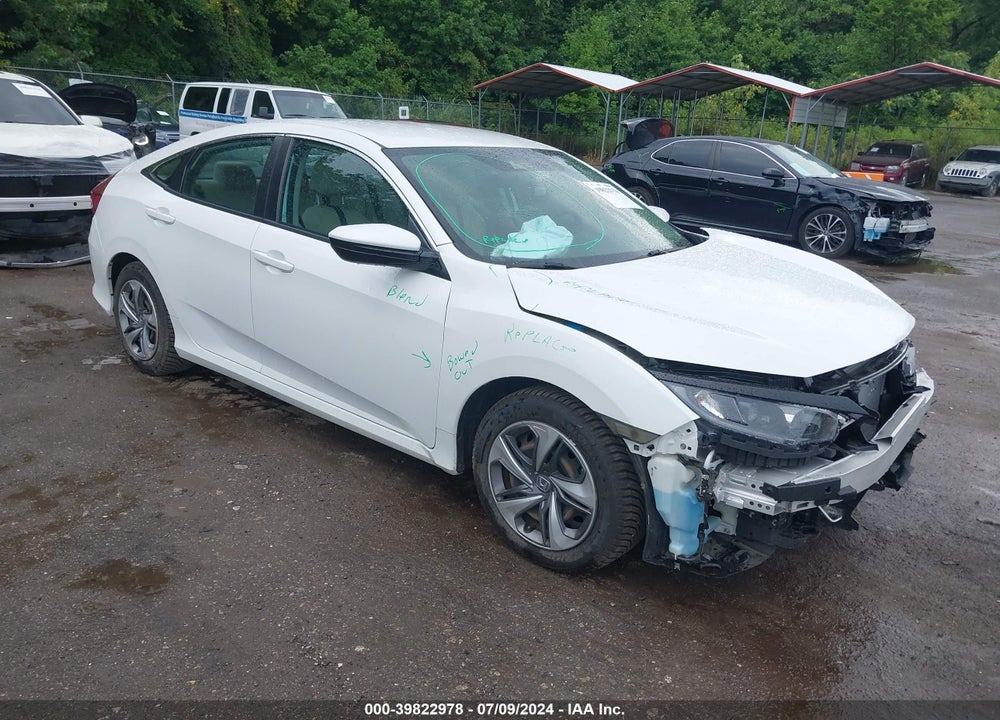 2019 HONDA CIVIC LX VIN: 2HGFC2F65KH547970