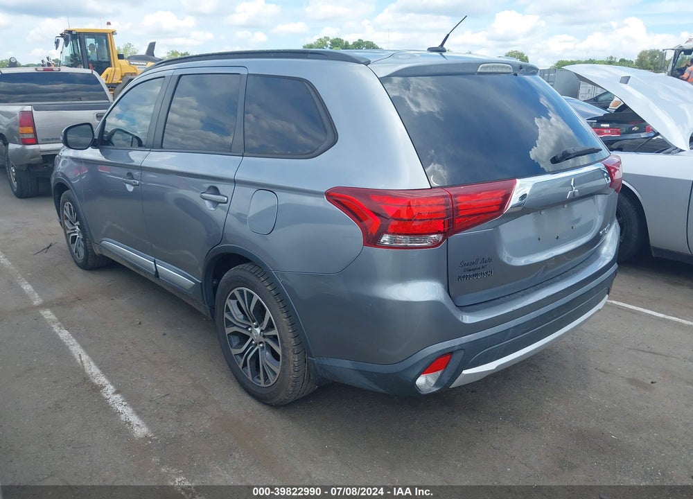 2016 MITSUBISHI OUTLANDER SEL VIN: JA4AD3A34GZ036857