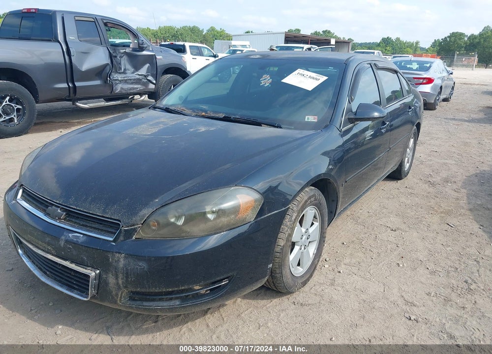 2008 CHEVROLET IMPALA LT VIN: 2G1WT58K289272855