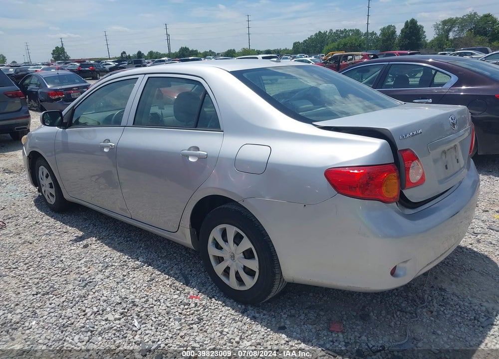 2009 TOYOTA COROLLA LE VIN: 1NXBU40E59Z148209