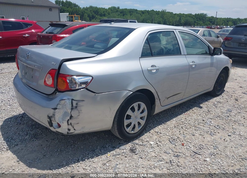 2009 TOYOTA COROLLA LE VIN: 1NXBU40E59Z148209