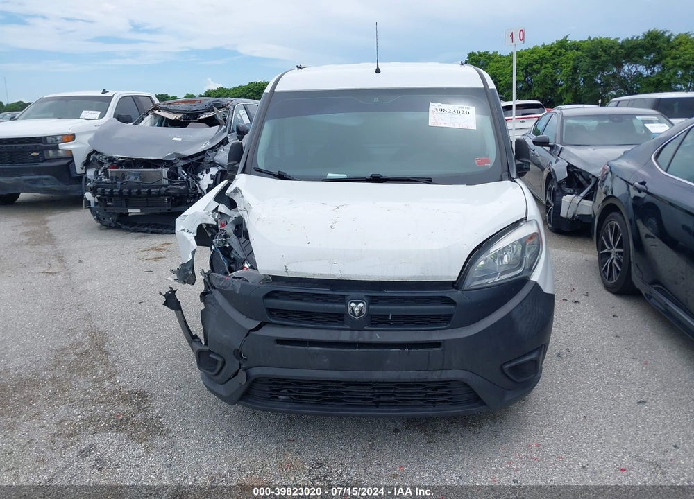 2018 RAM PROMASTER CITY TRADESMAN VIN: ZFBERFAB1J6K16732